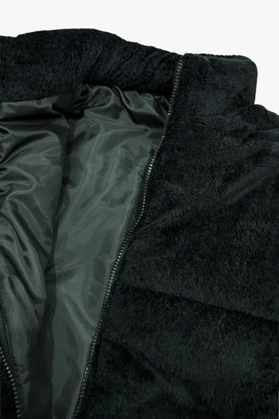 Men’s Sherpa Puffer - Black