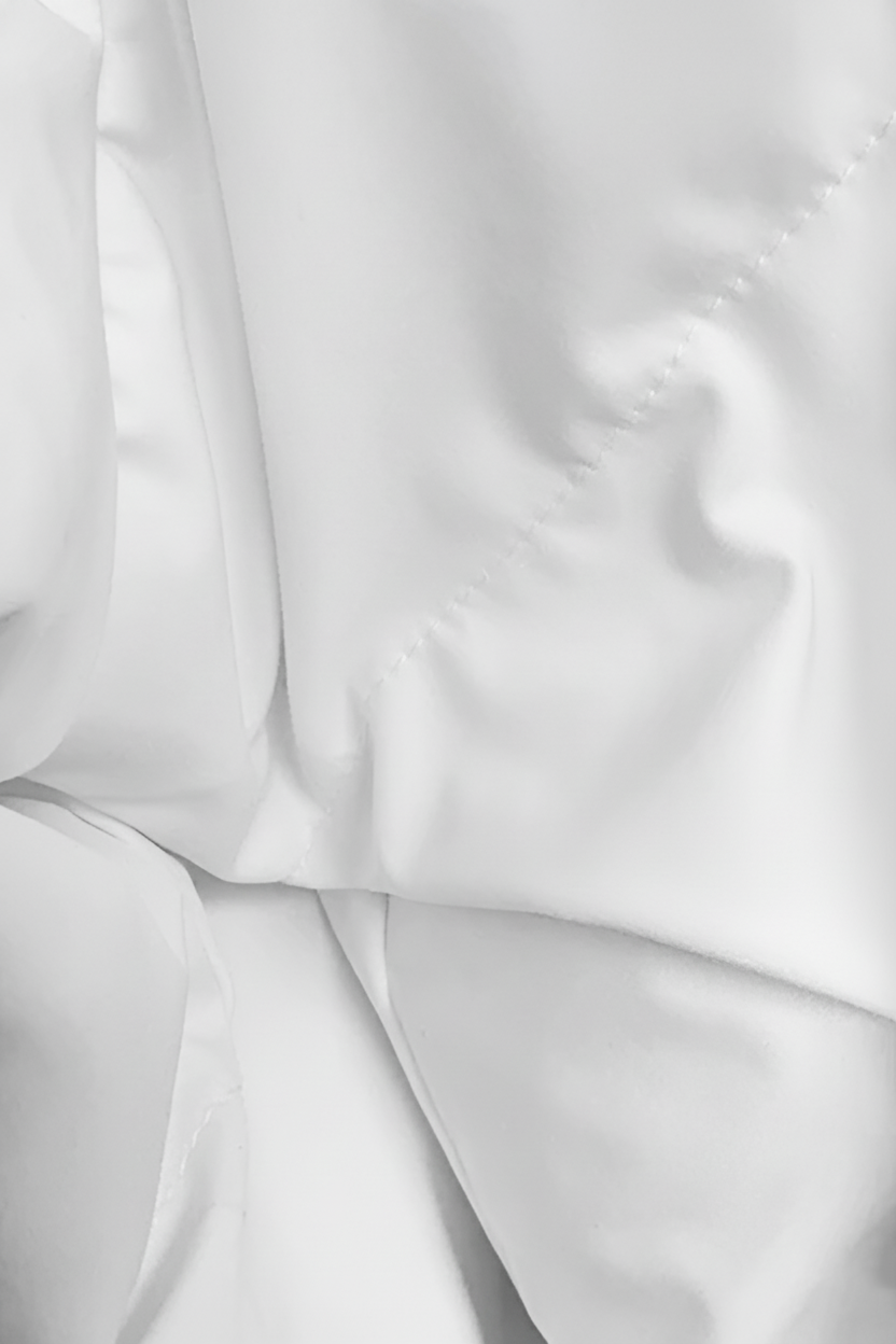 Mens - Puffer Jacket (Full Sleeves) - White