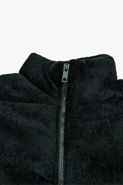 Men’s Sherpa Puffer - Black